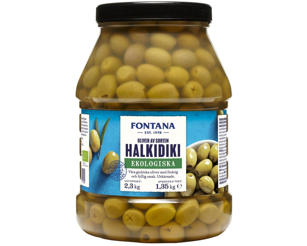 Fontana Oliver Halkidiki Urkärnade Ekologiska