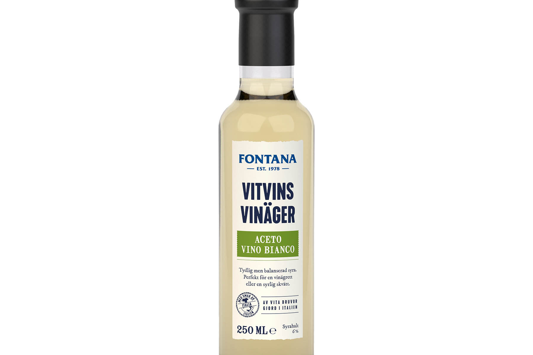 Fontana Vitvinsvinäger 250 ml