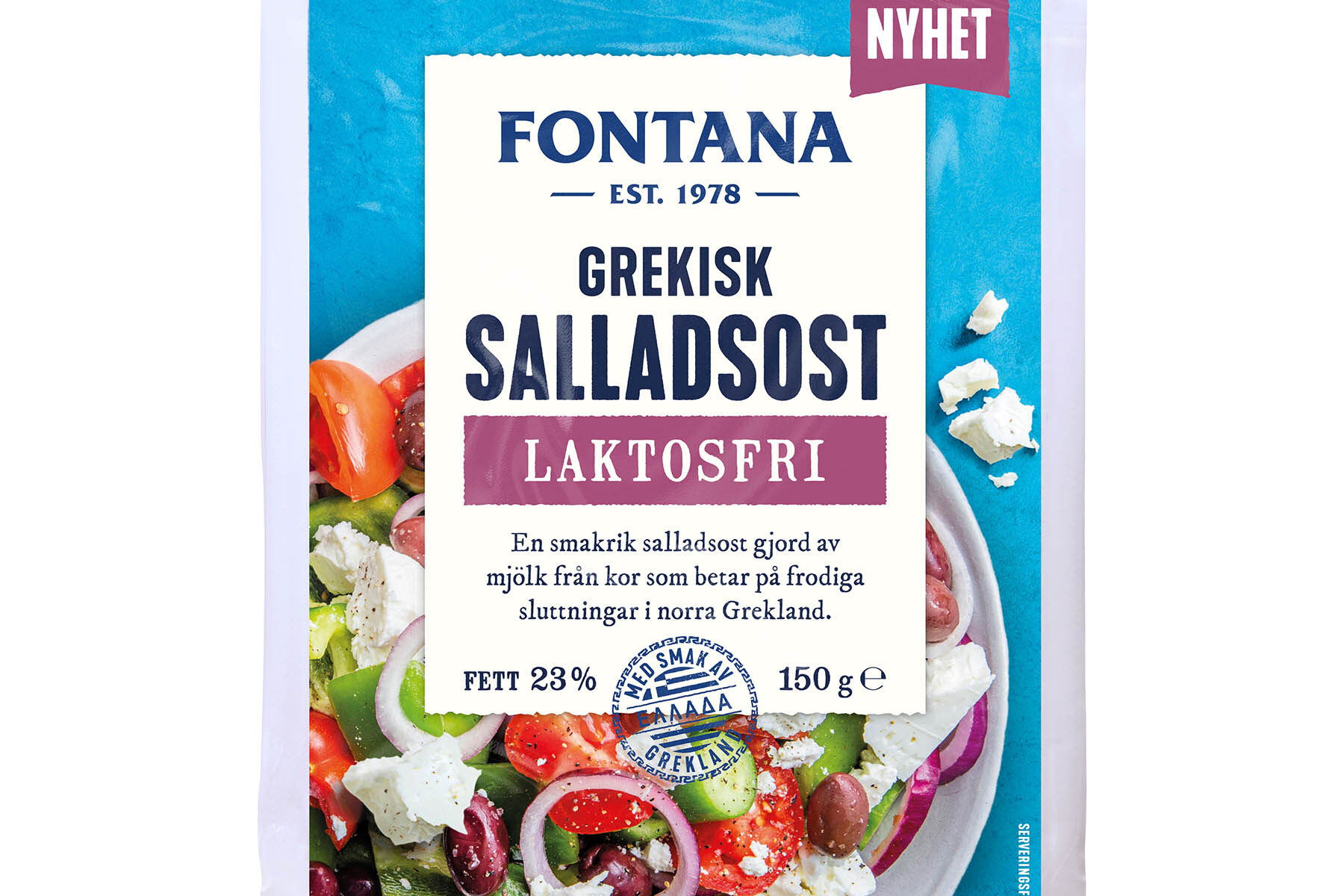 Fontana Grekisk Salladsost Laktosfri